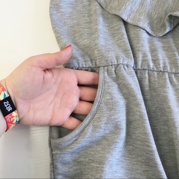 NWT Rolla Coster Gray Ruffle One Shoulder Romper - Picture 6 of 10